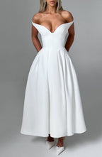 Isla Midi Dress - Ivory