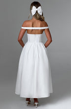 Isla Midi Dress - Ivory