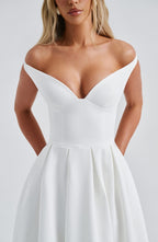 Isla Midi Dress - Ivory