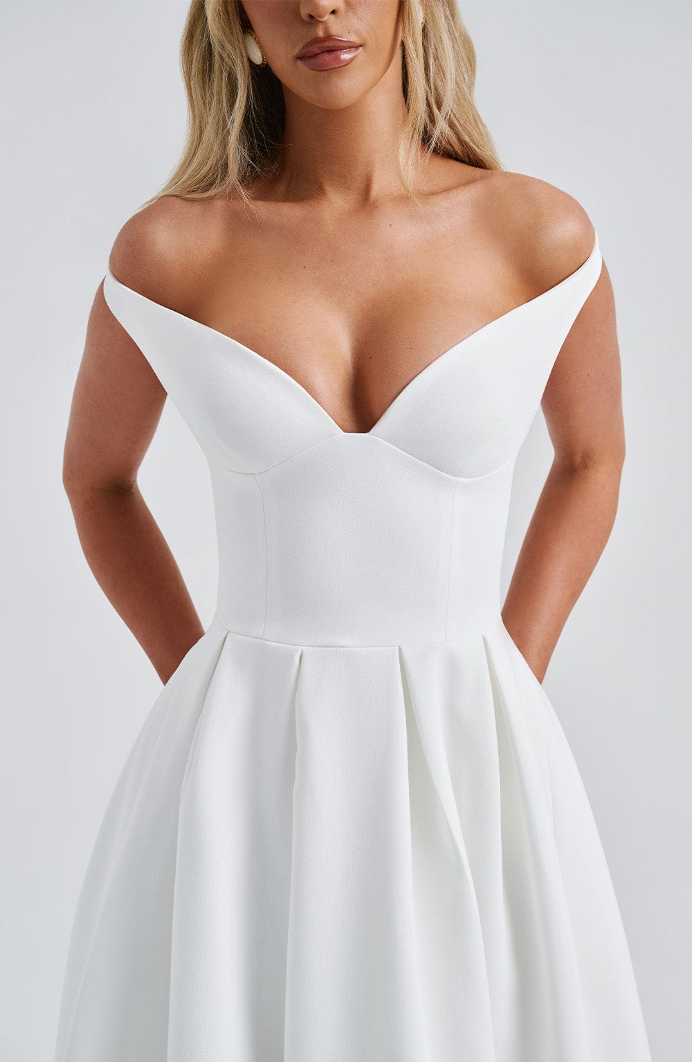 Isla Midi Dress - Ivory