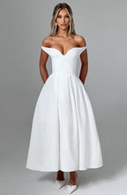 Isla Midi Dress - Ivory