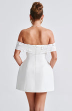 Amber Mini Dress - Ivory