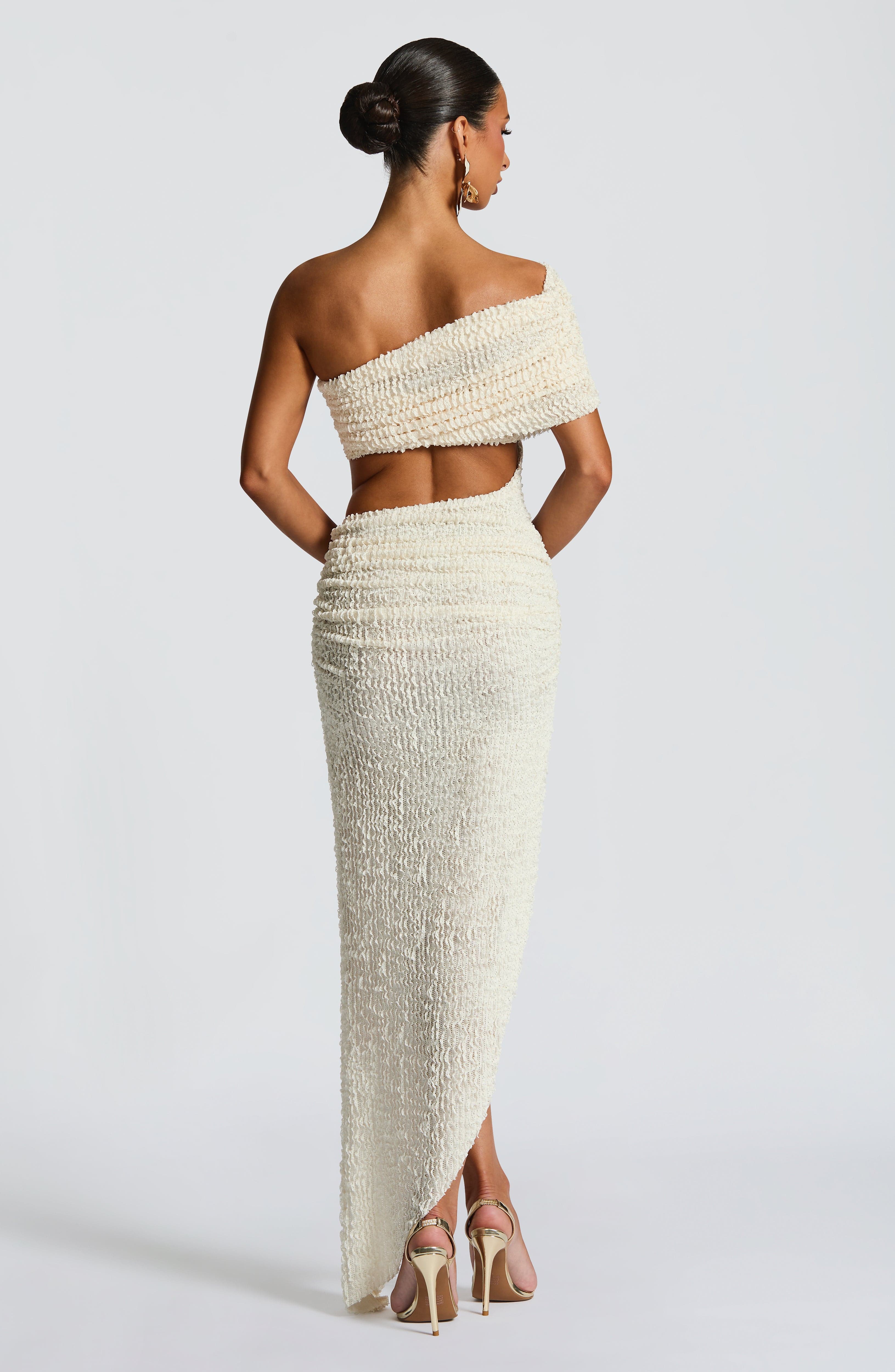 Daisy Midi Dress - Ivory