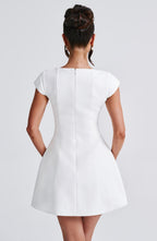 Lisa Mini Dress - Ivory