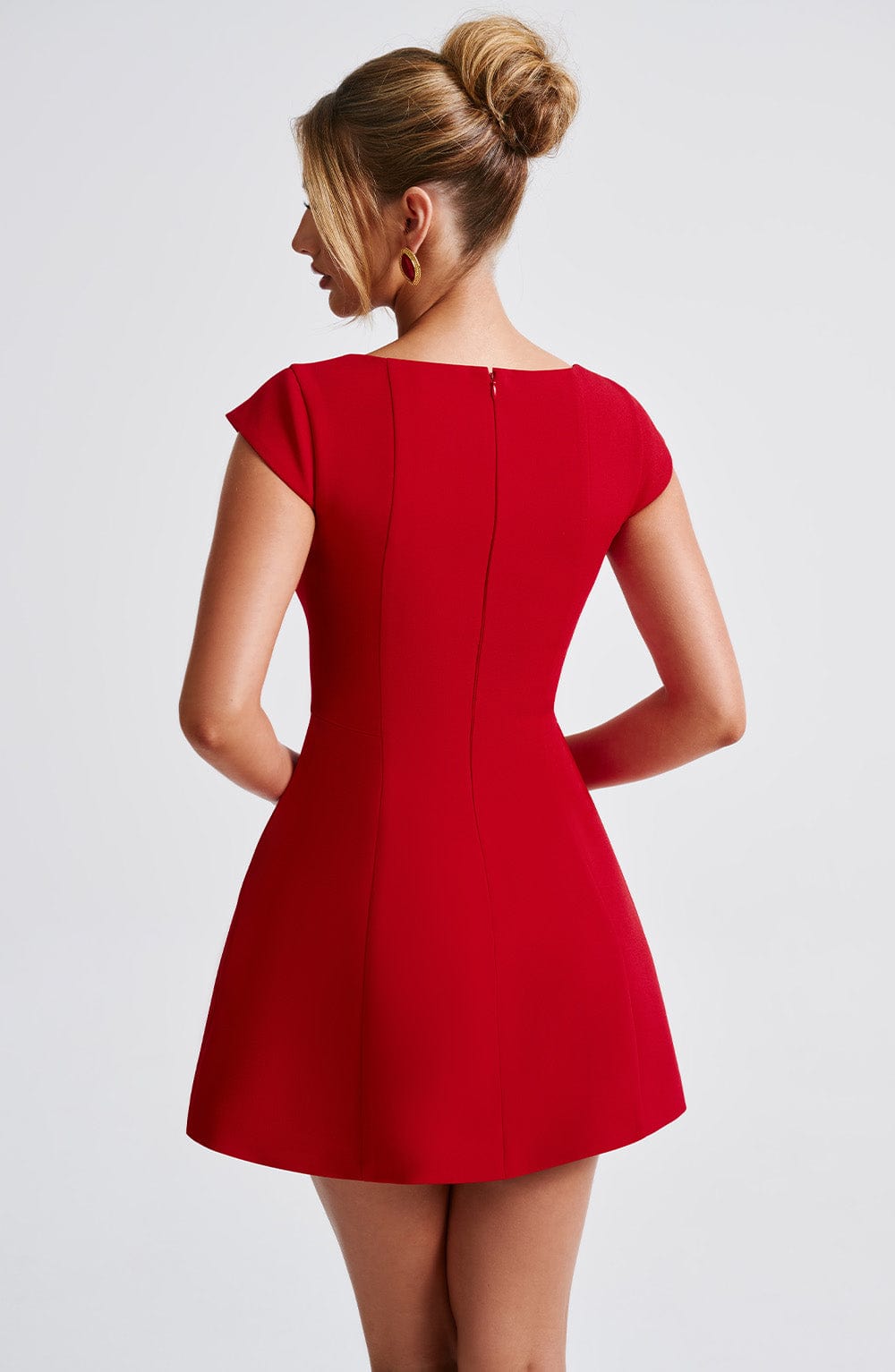 Lisa Mini Dress - Red