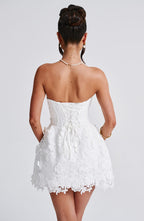 Adele Mini Dress - Ivory