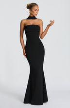 Emilia Maxi Dress - Black
