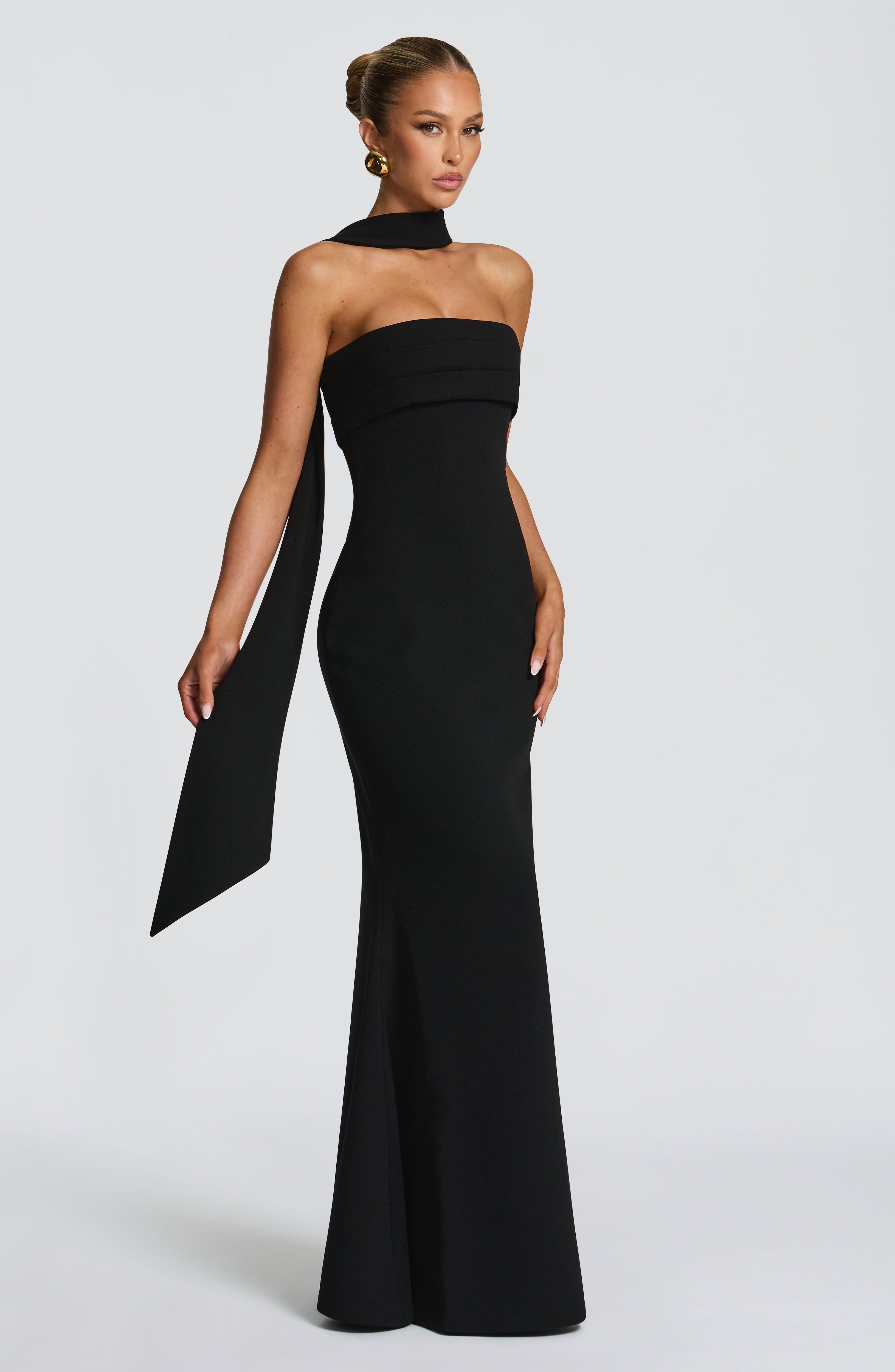 Emilia Maxi Dress - Black