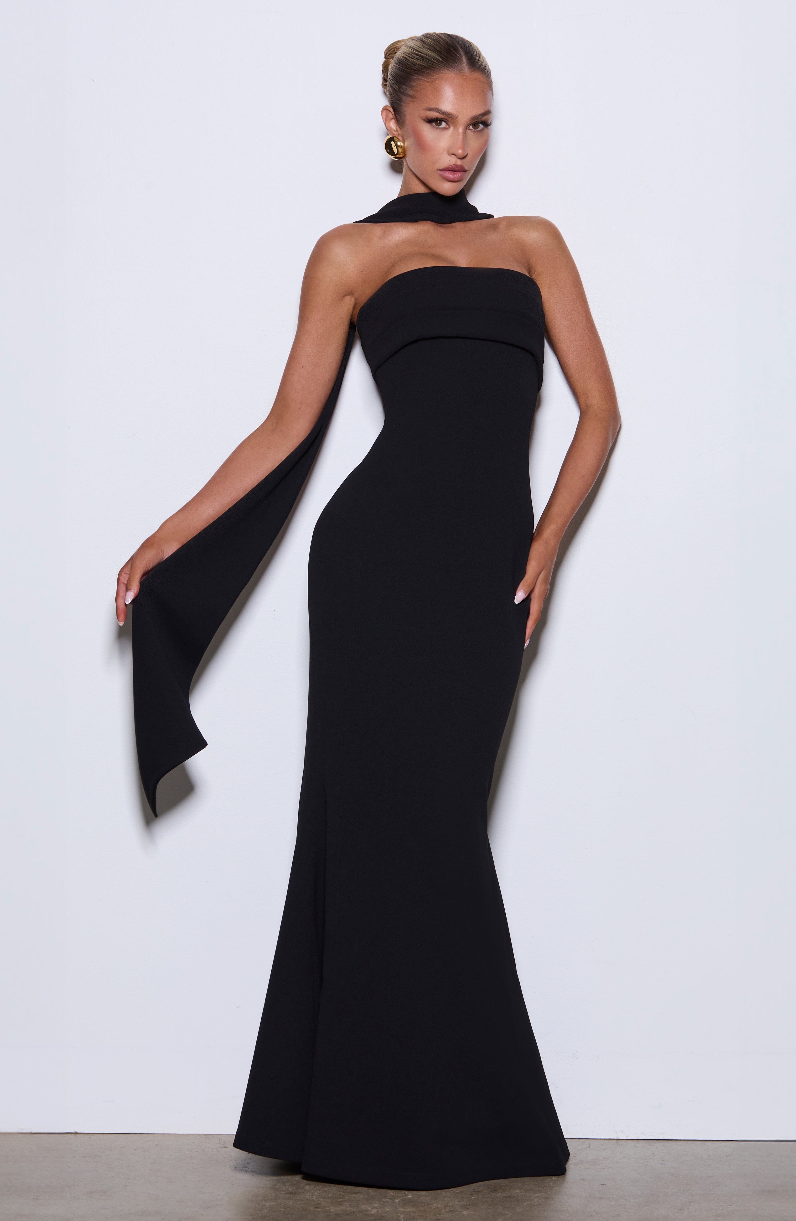 Emilia Maxi Dress - Black