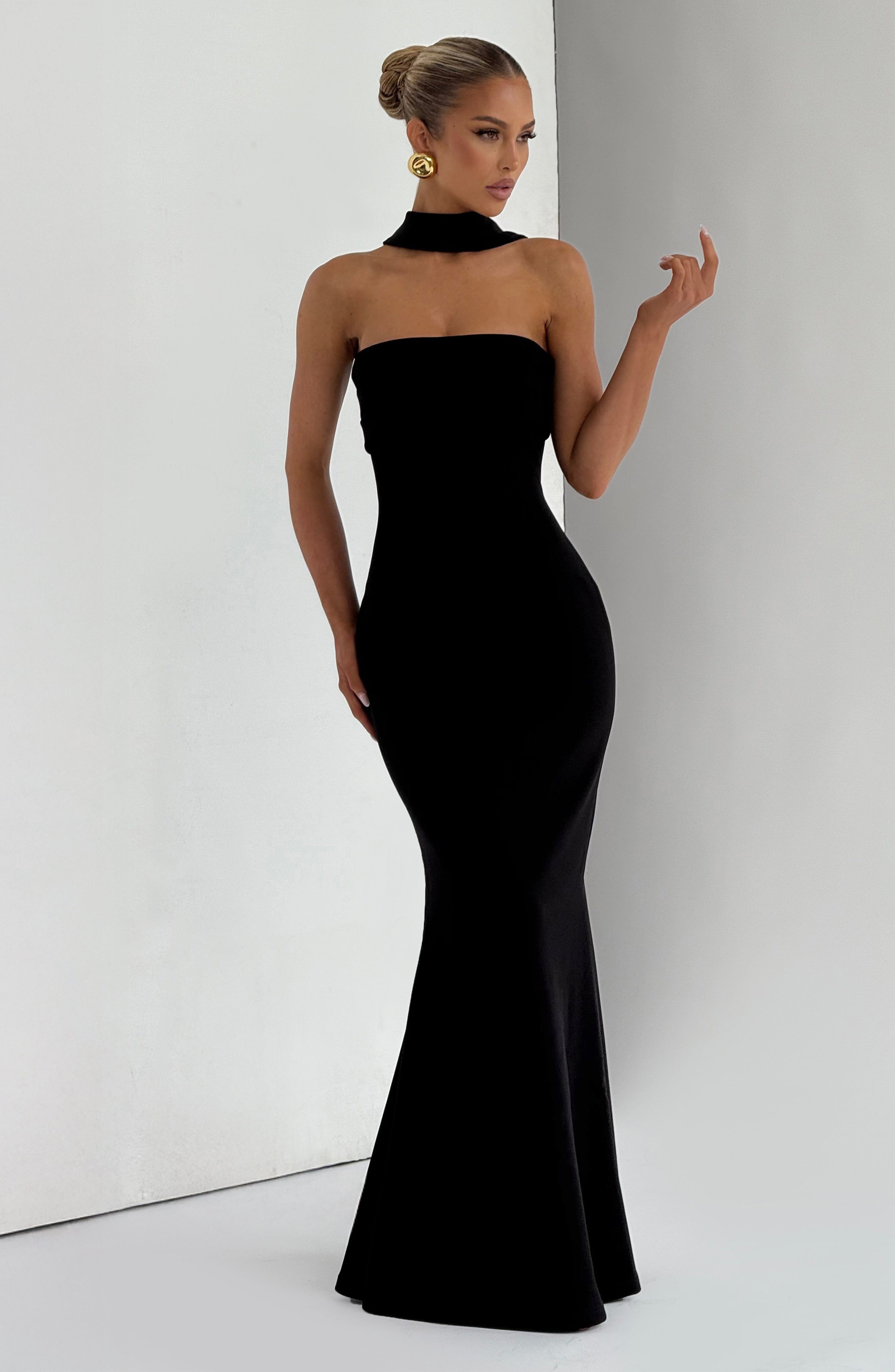 Emilia Maxi Dress - Black