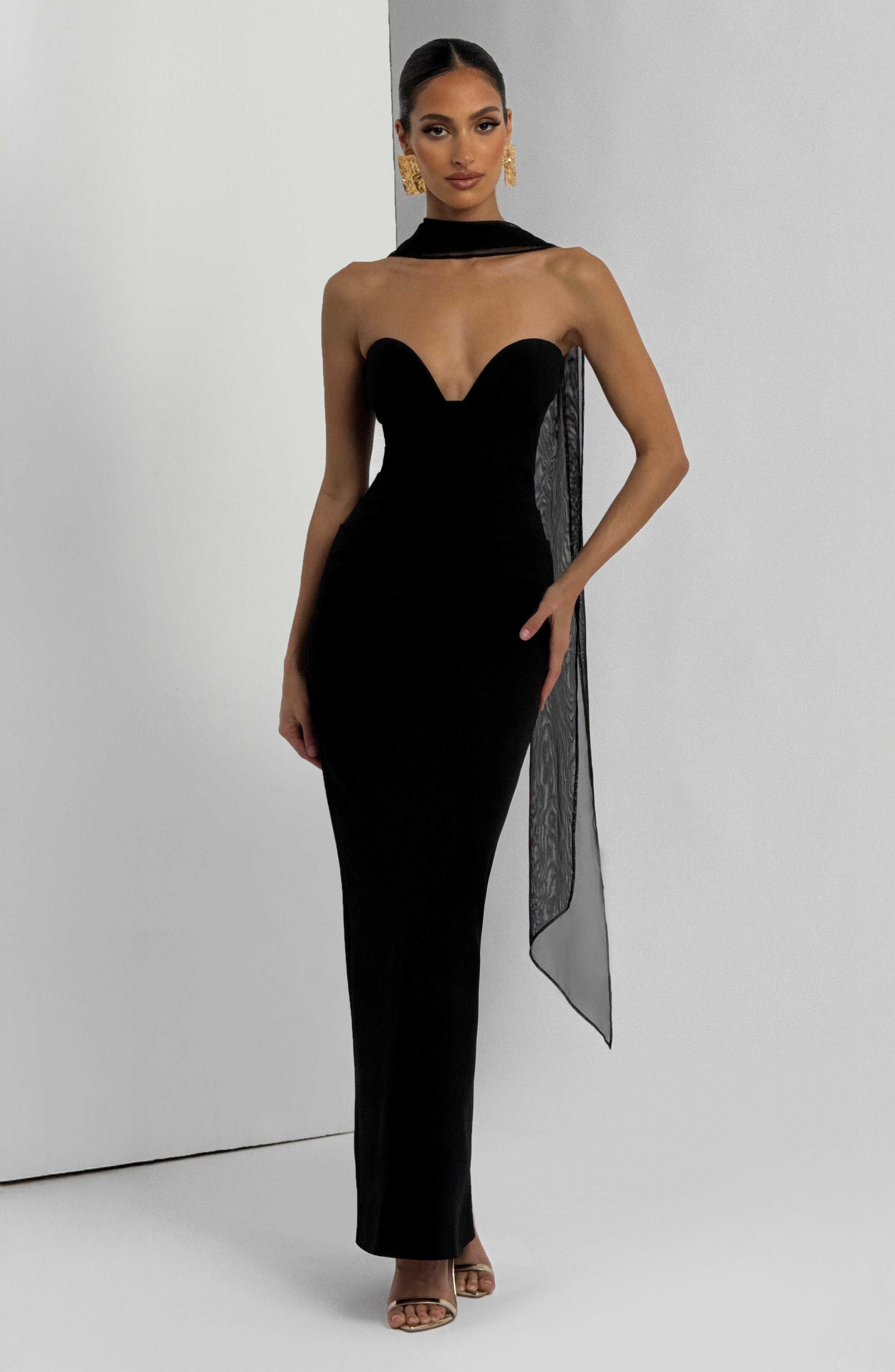 Ariana Maxi Dress - Black