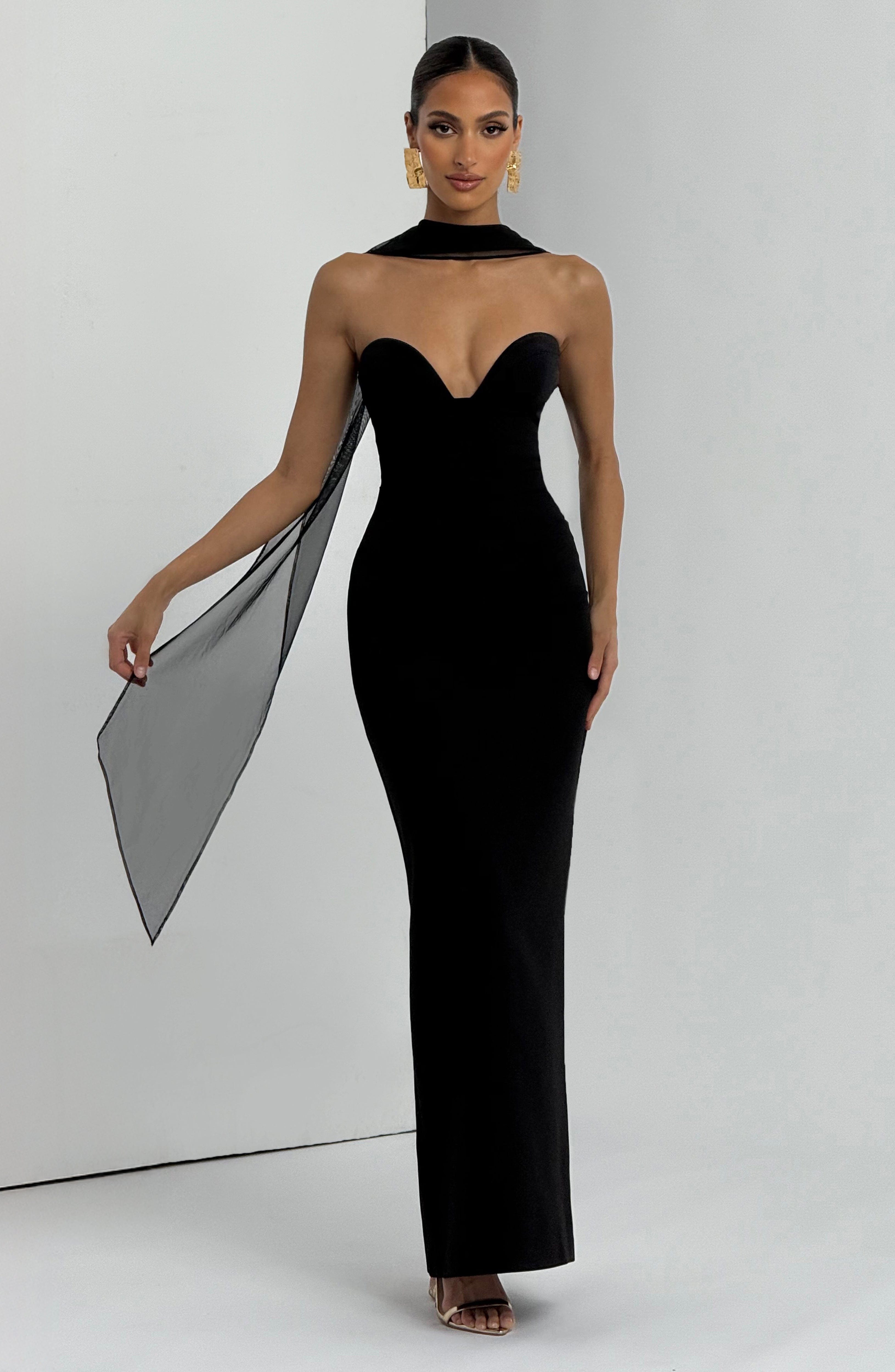 Ariana Maxi Dress - Black