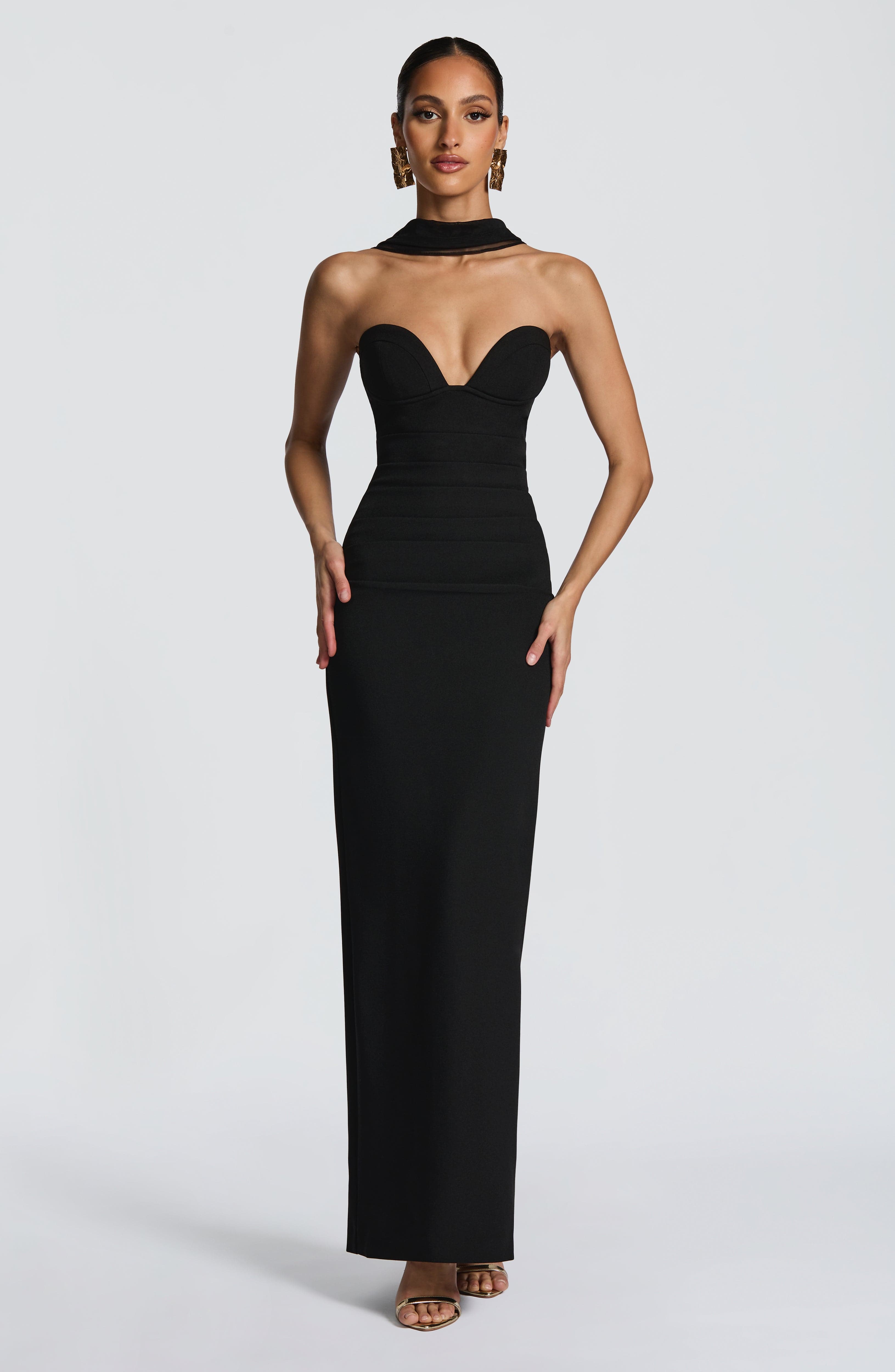 Ariana Maxi Dress - Black