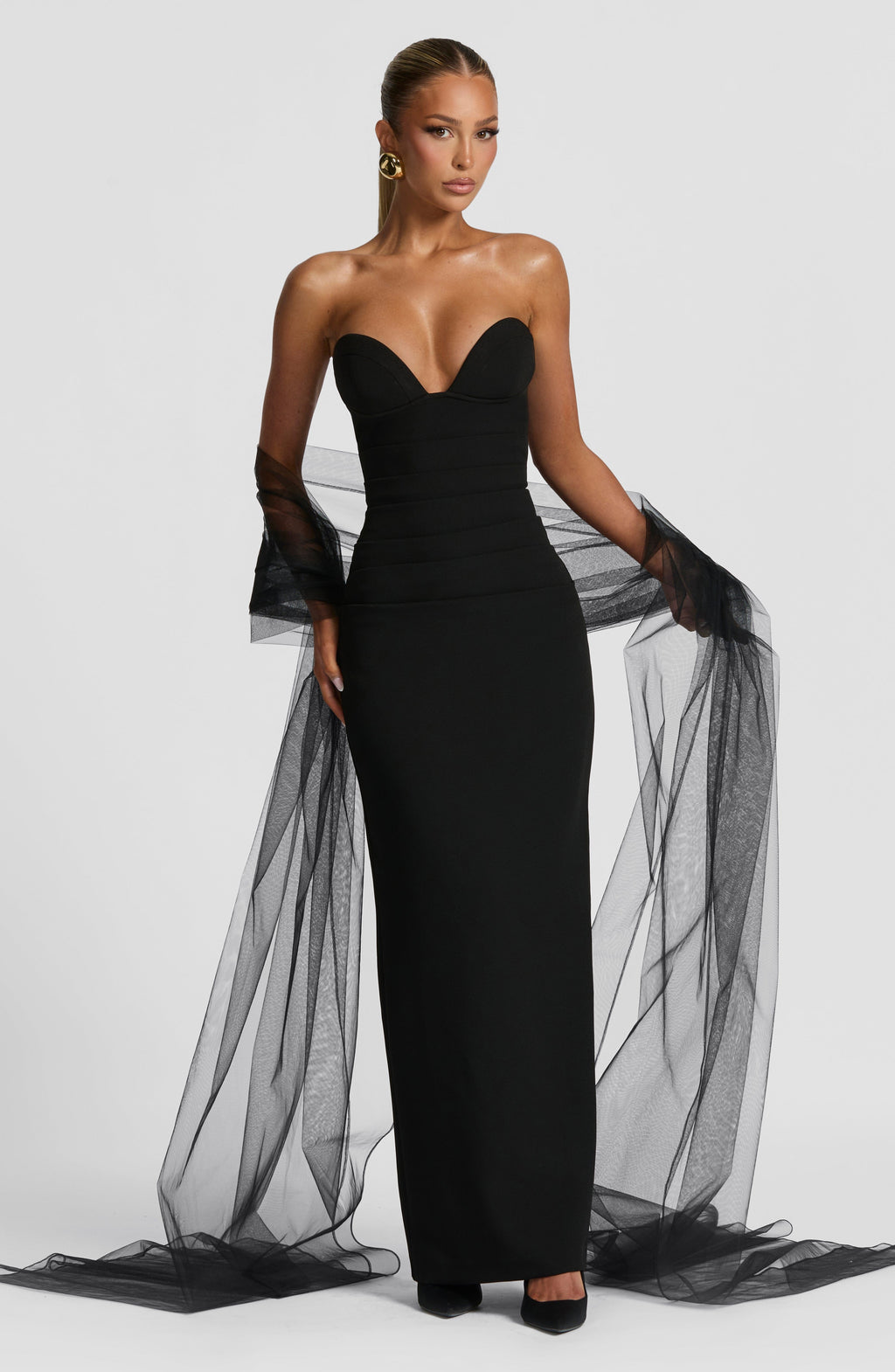 Ariana Maxi Dress - Black