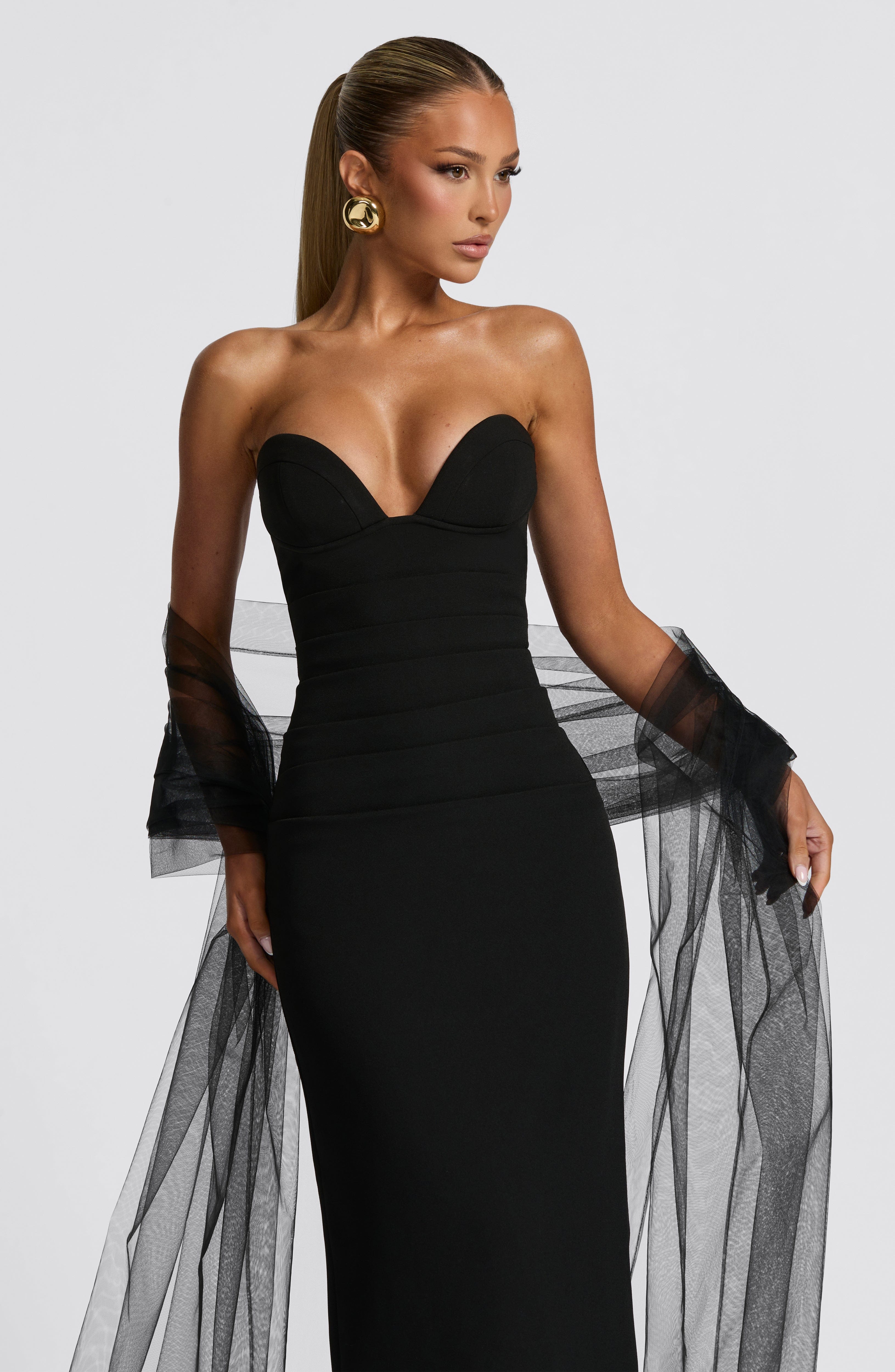 Ariana Maxi Dress - Black