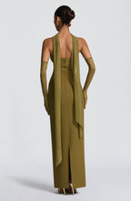 Ariana Maxi Dress - Deep Olive