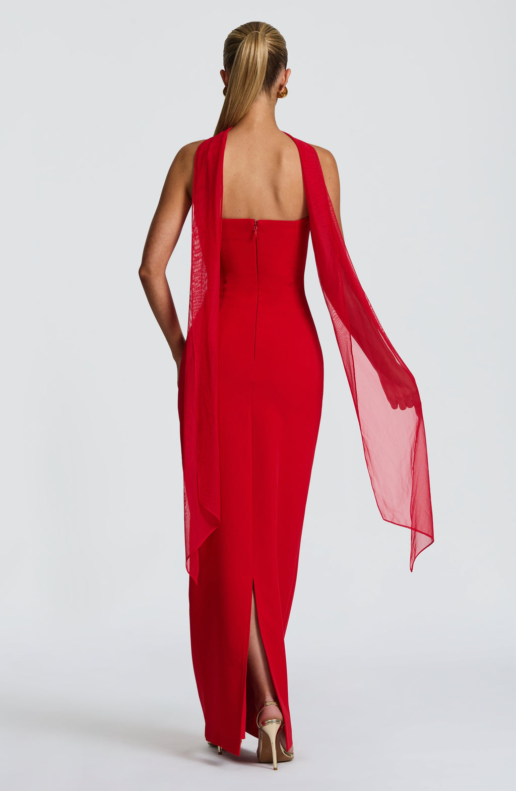 Ariana Maxi Dress - Red