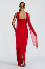 Ariana Maxi Dress - Red