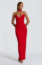 Ariana Maxi Dress - Red