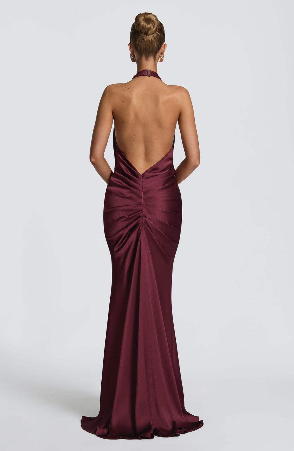Mia Gown - Cherry Lacquer