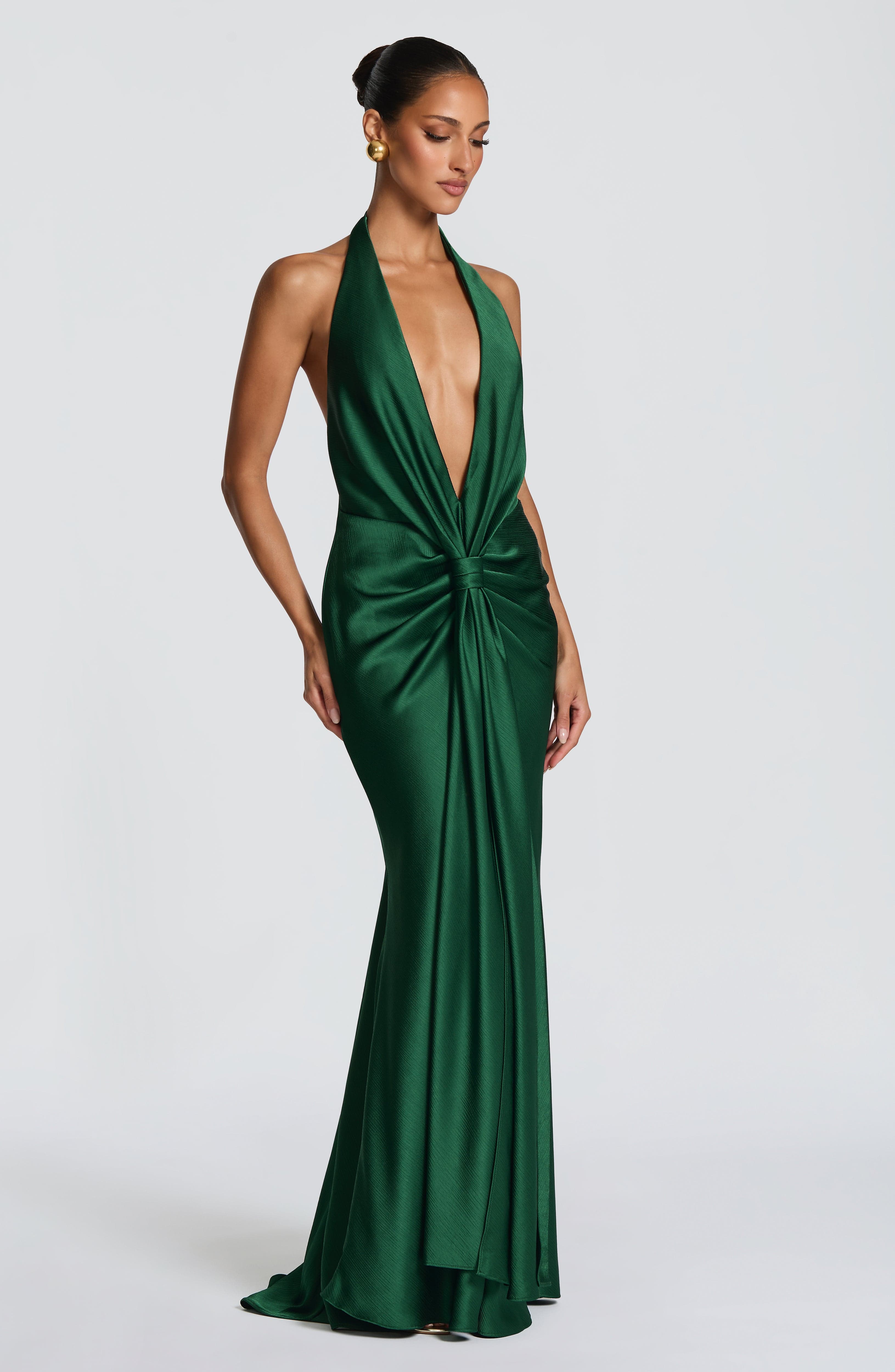 Mia Gown - Emerald