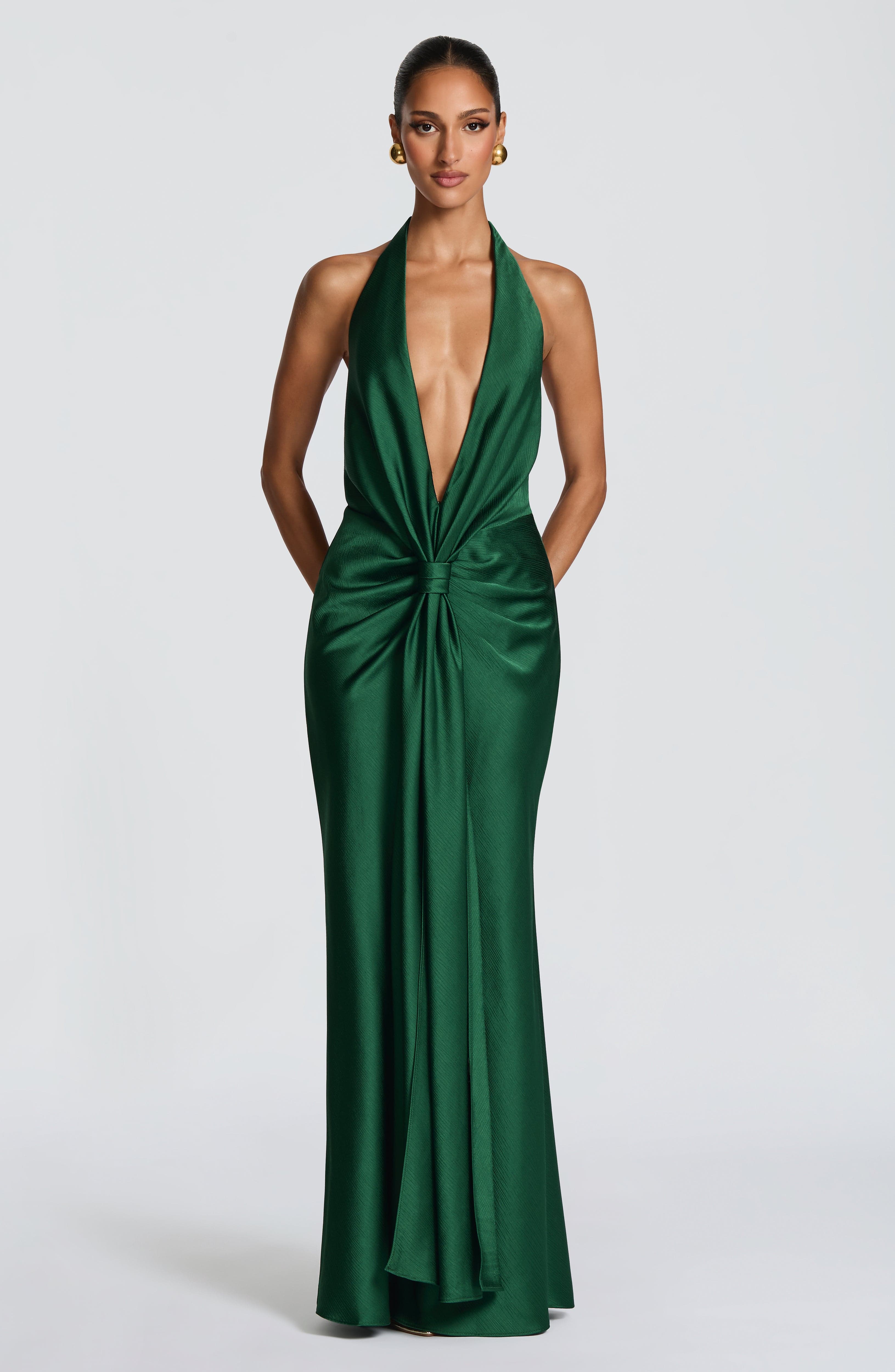 Mia Gown - Emerald