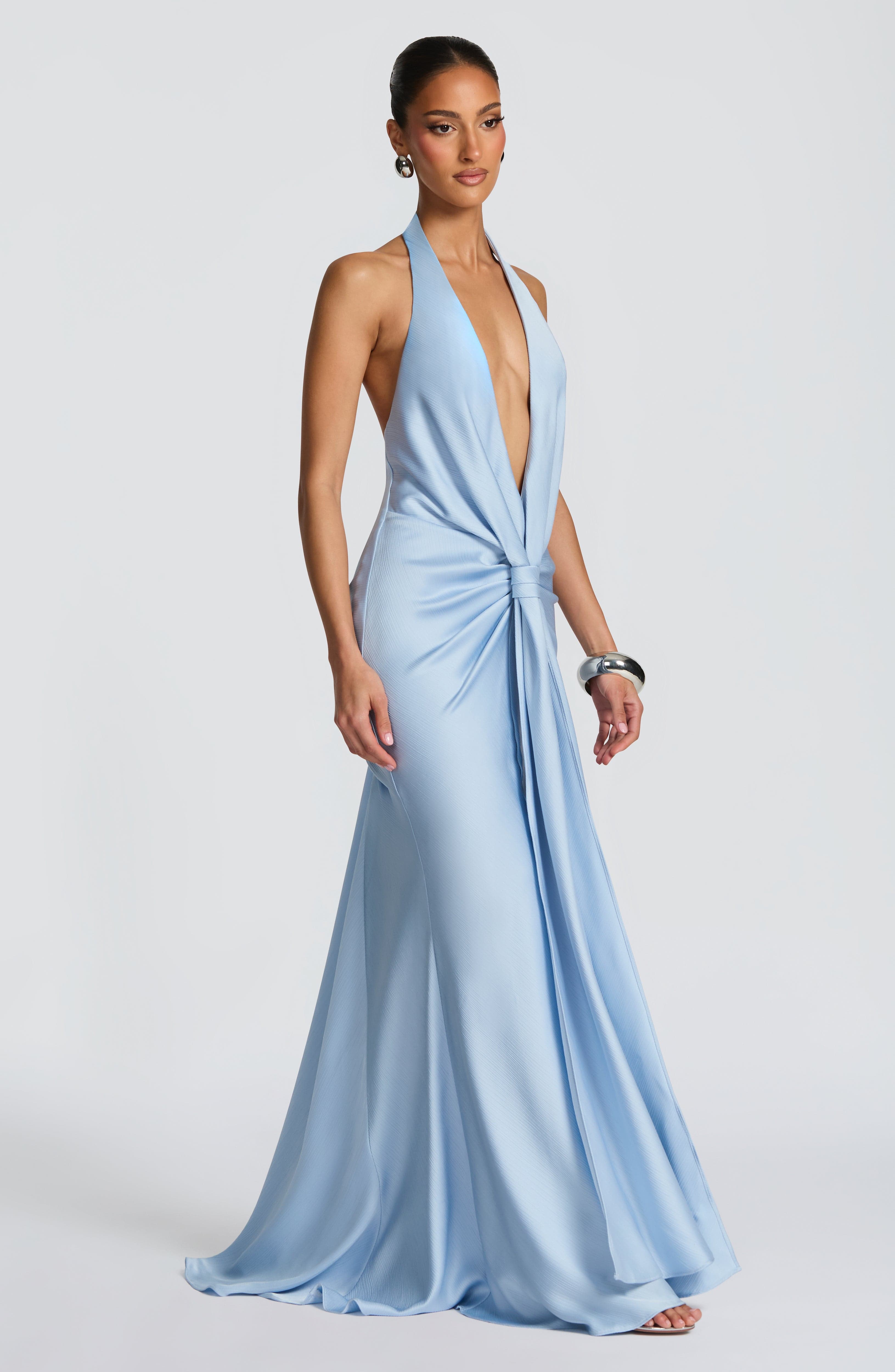 Mia Gown - Glacier Blue