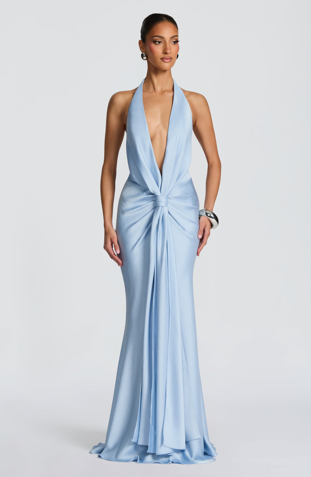 Mia Gown - Glacier Blue