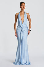 Mia Gown - Glacier Blue