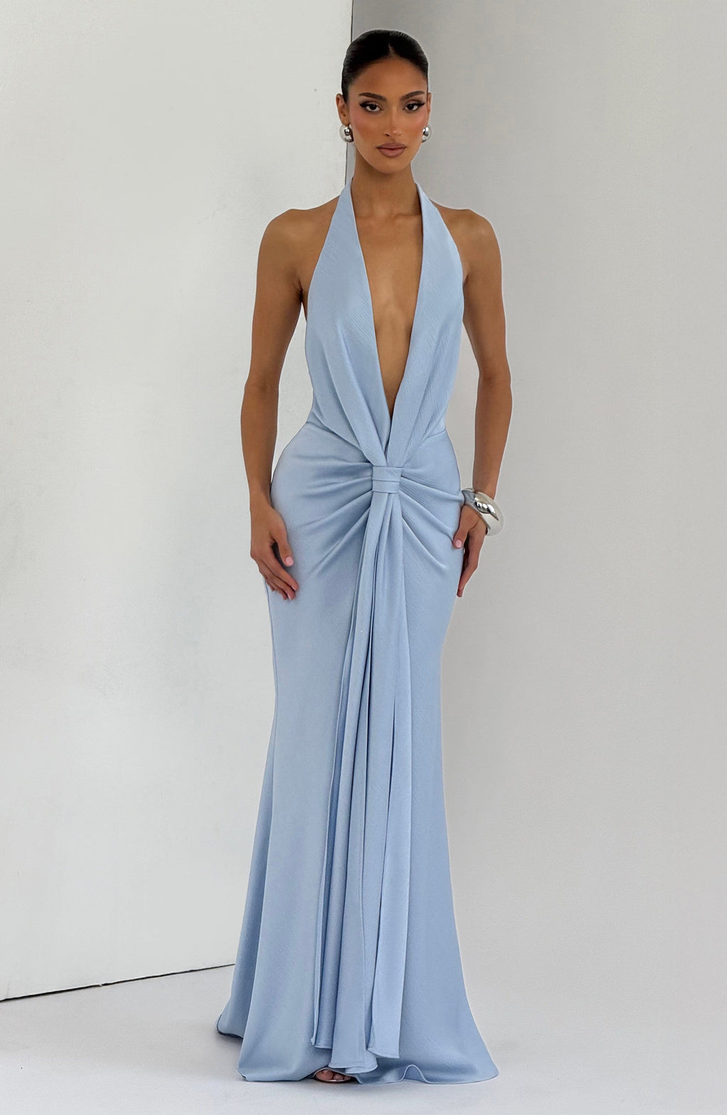 Mia Gown - Glacier Blue