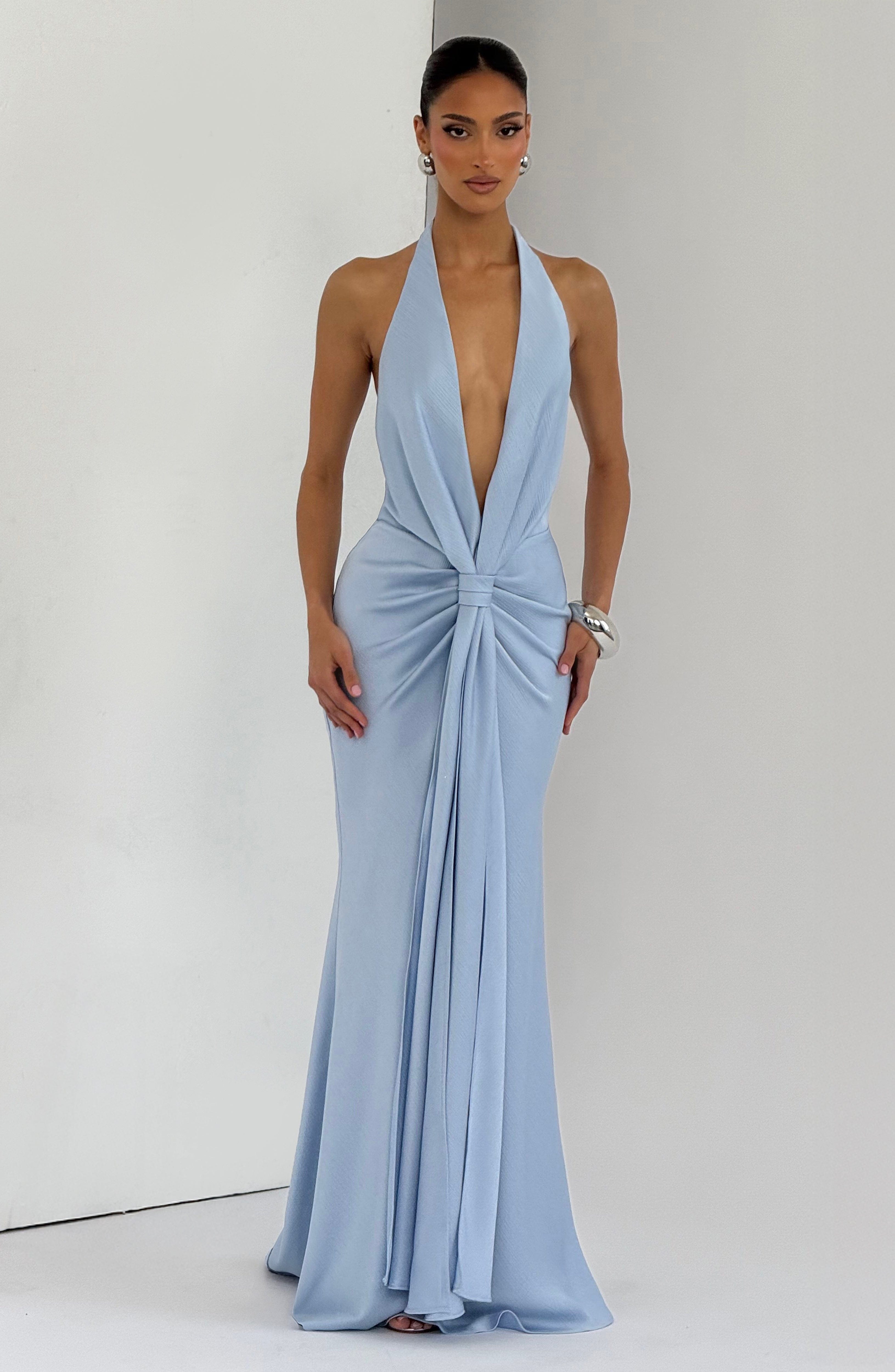Mia Gown - Glacier Blue