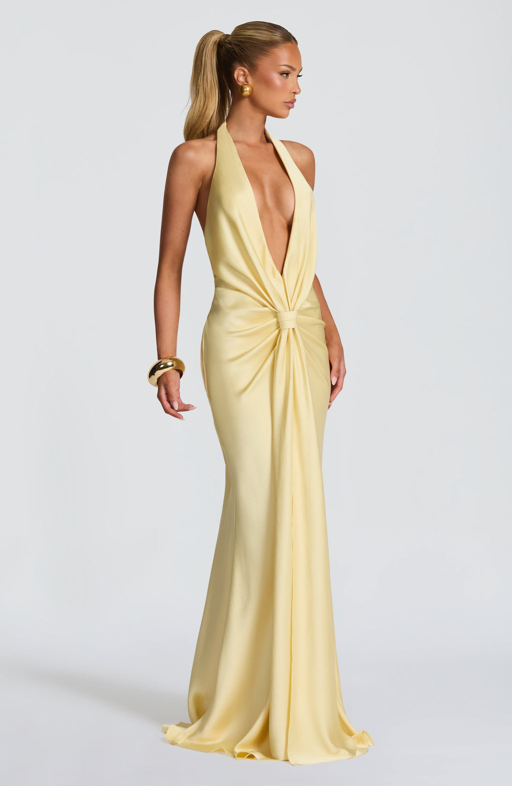 Mia Gown - Lemon
