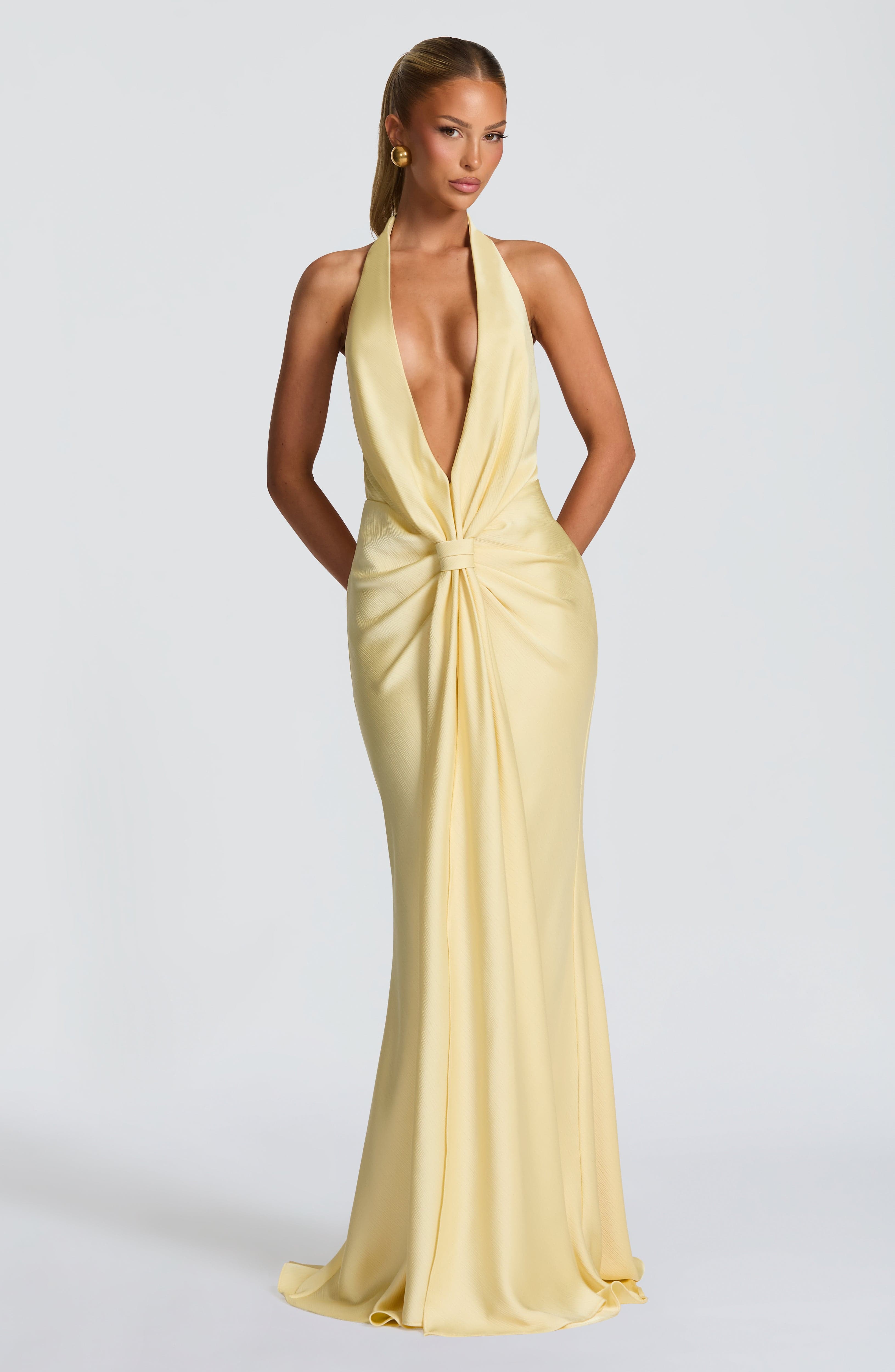 Mia Gown - Lemon