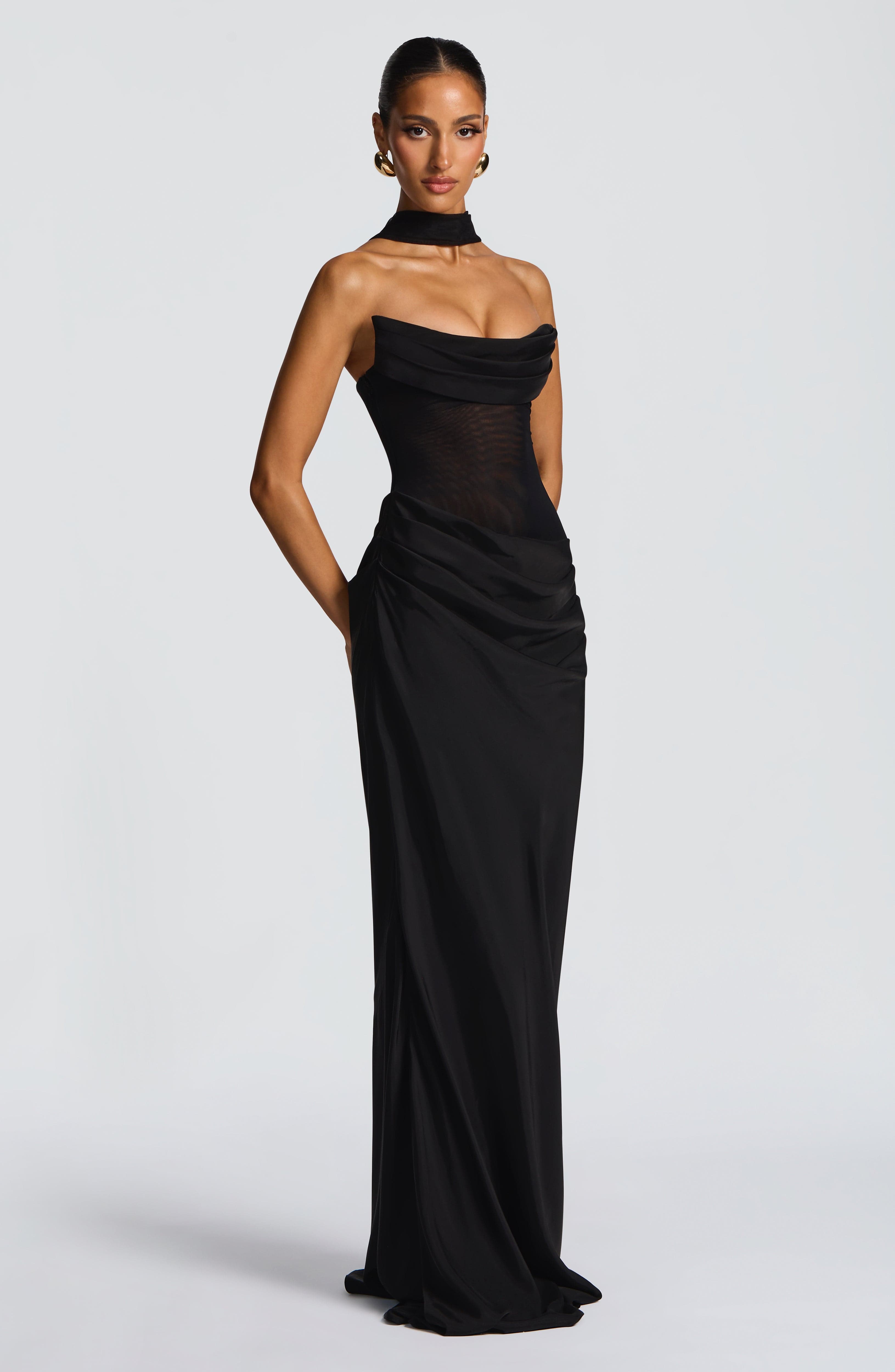 Jennifer Maxi Dress - Black