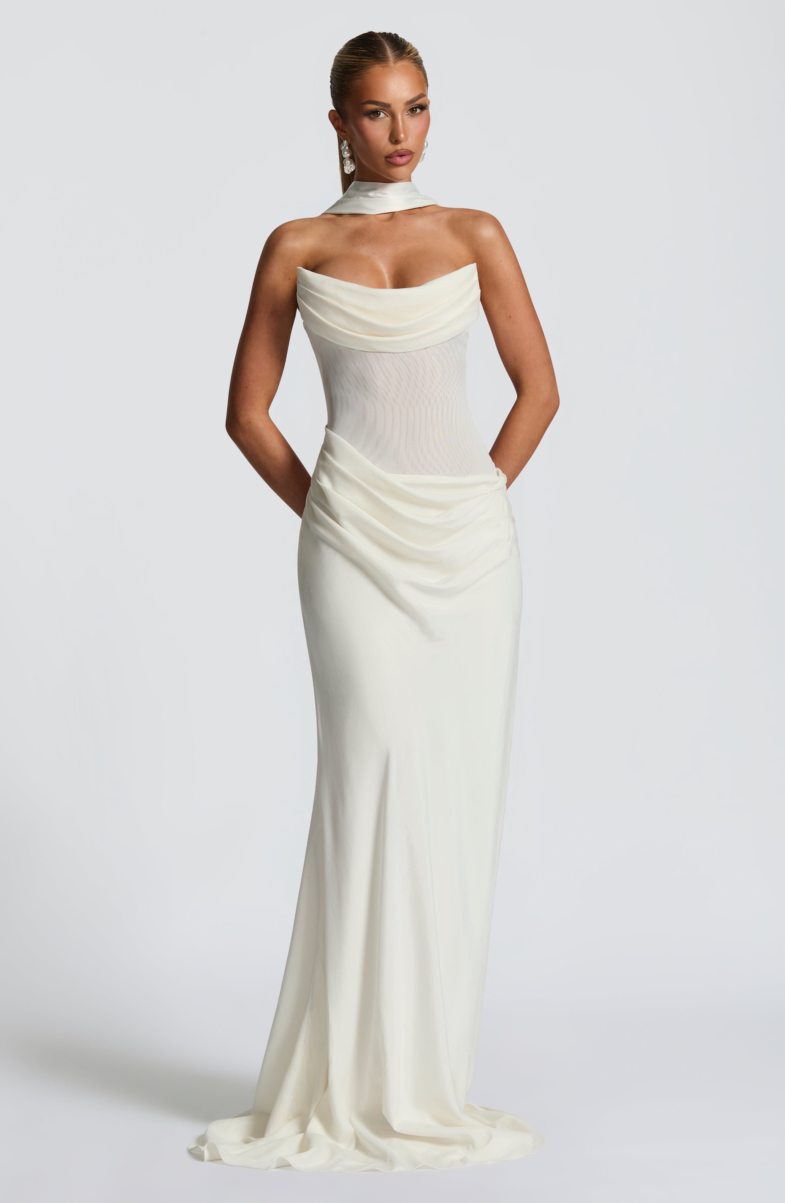 Jennifer Maxi Dress - Ivory