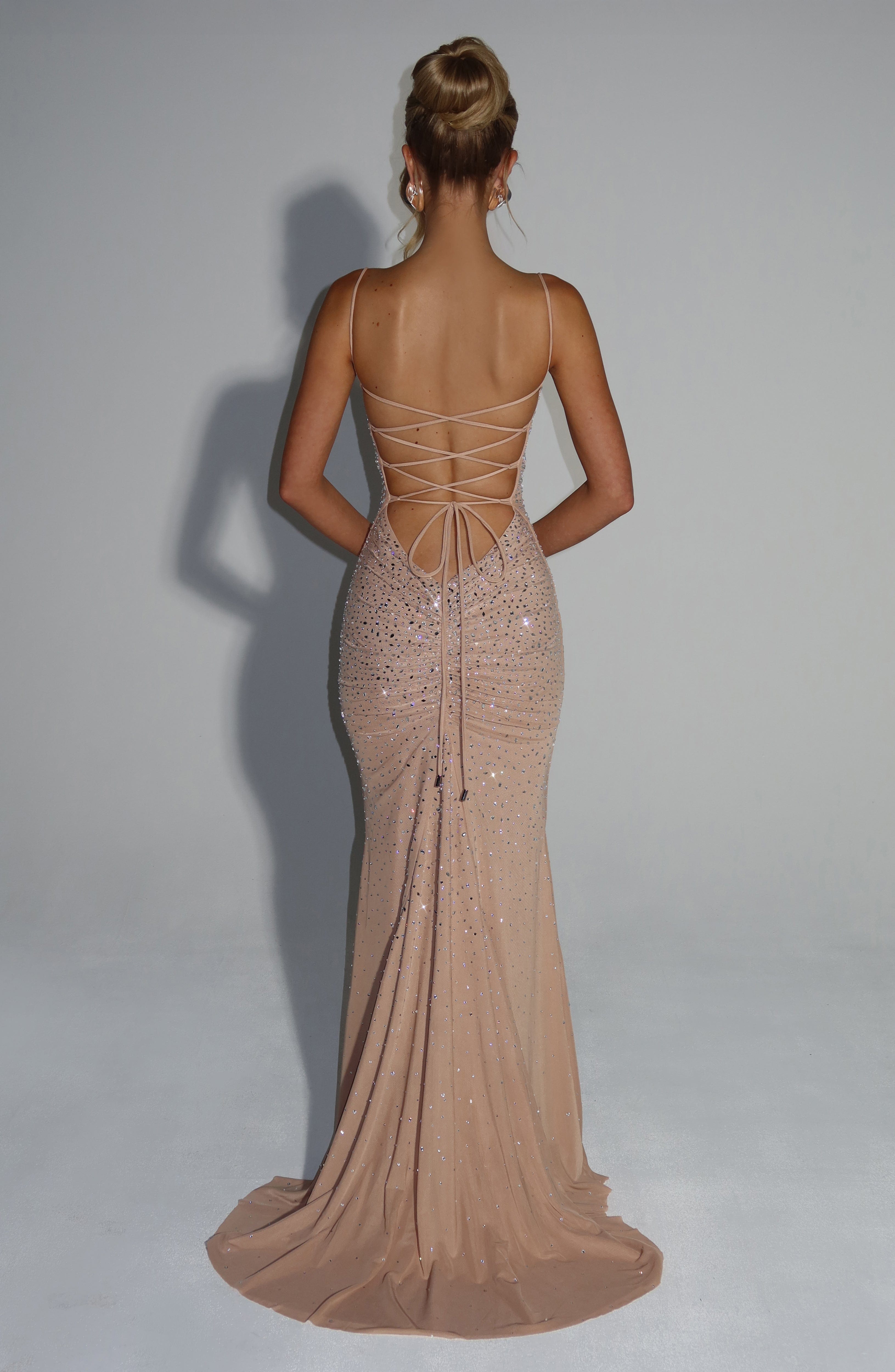 Tiffany Gown - Nude