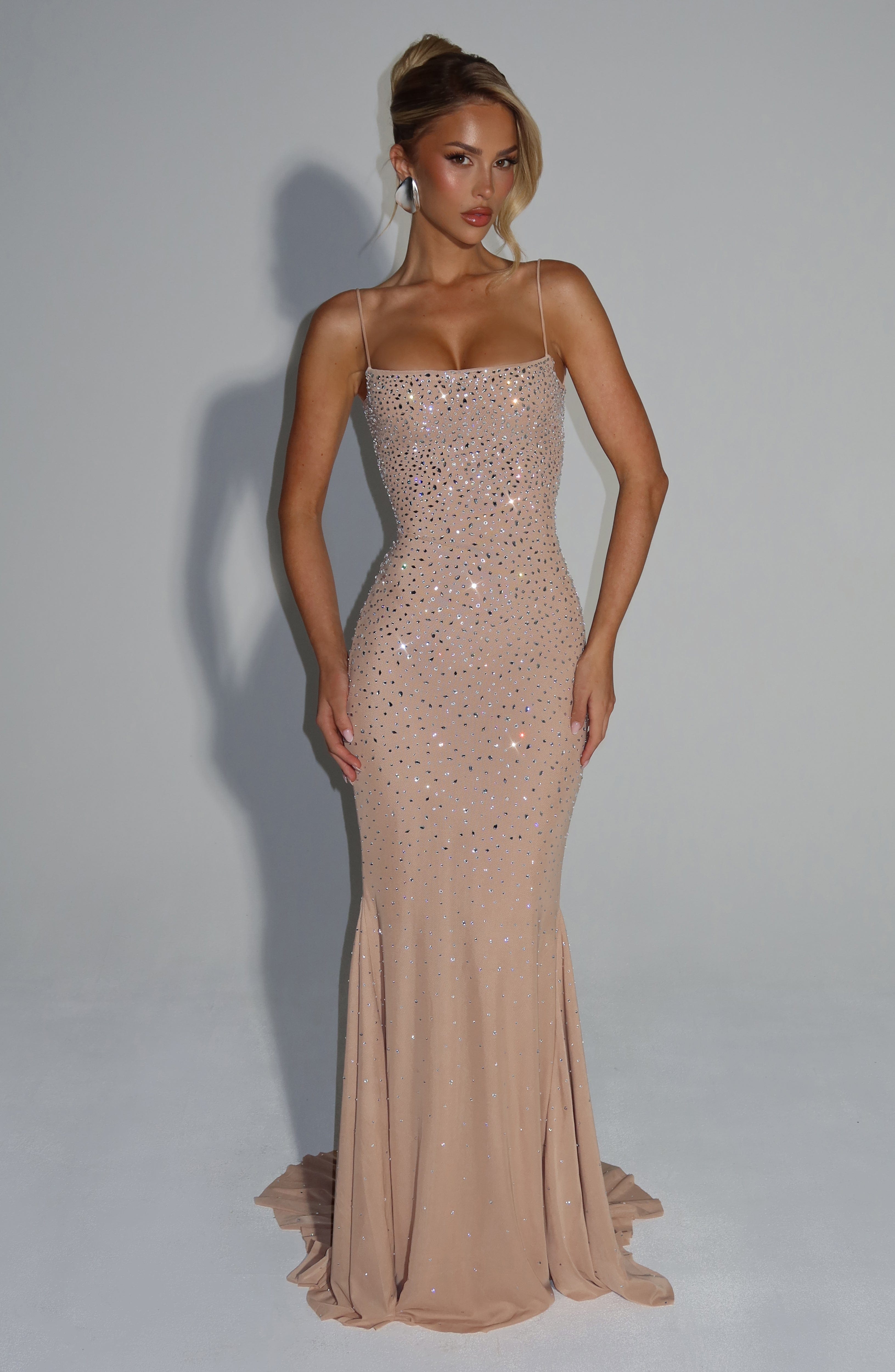 Tiffany Gown - Nude