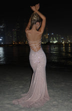 Tiffany Gown - Nude