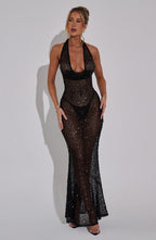 Gia Maxi Dress - Black