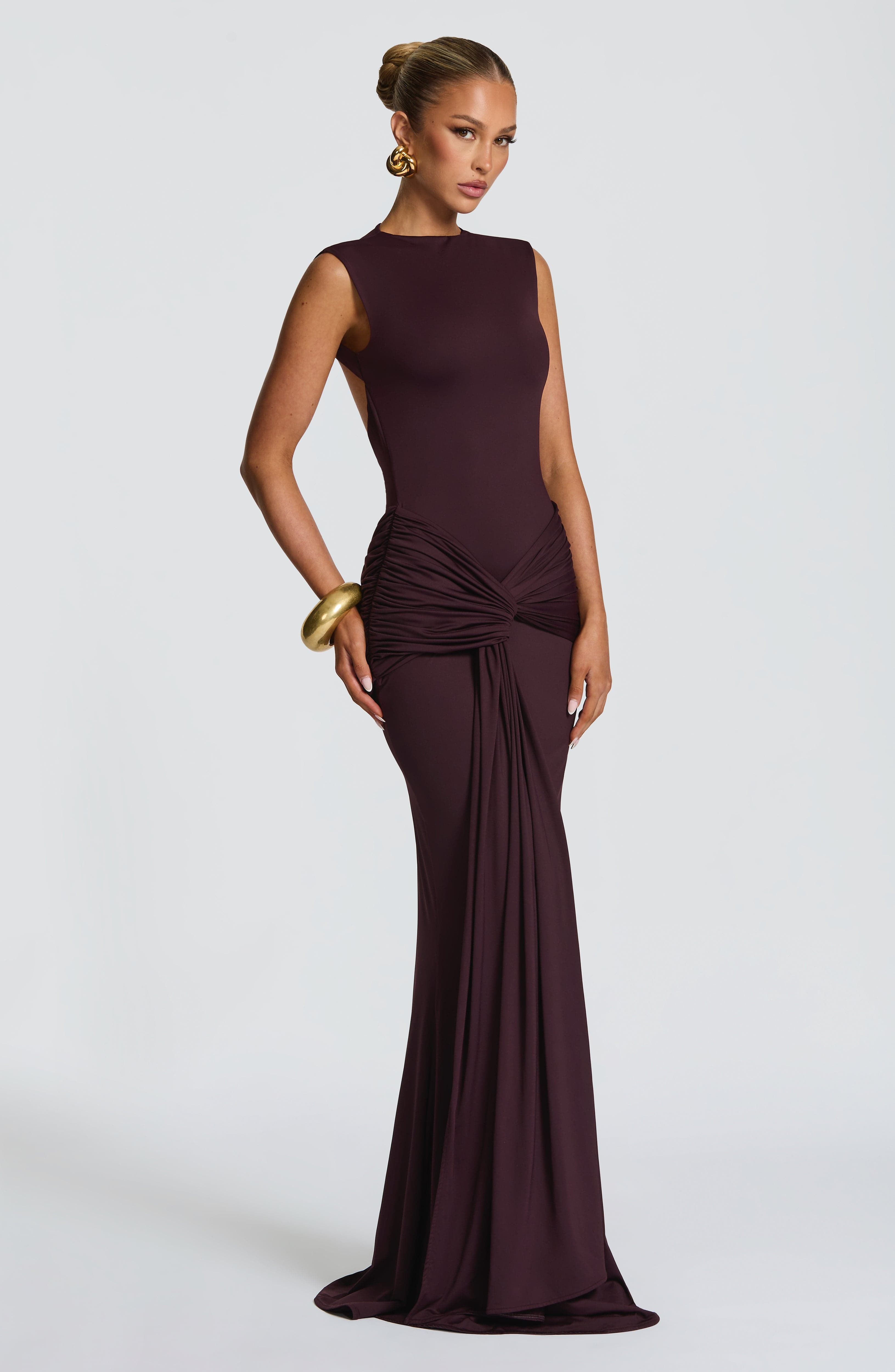 Florence Maxi Dress - Plum