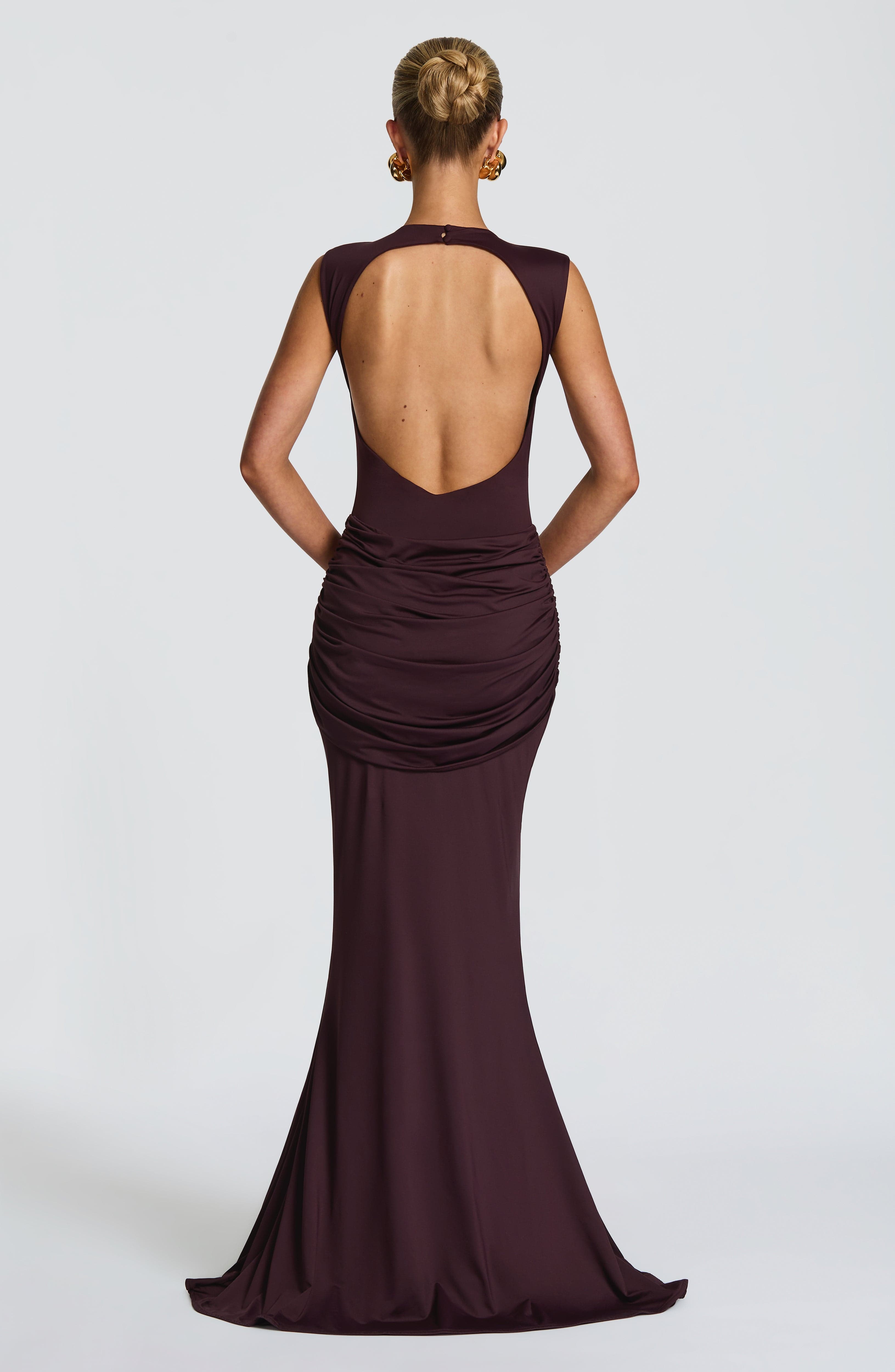 Florence Maxi Dress - Plum