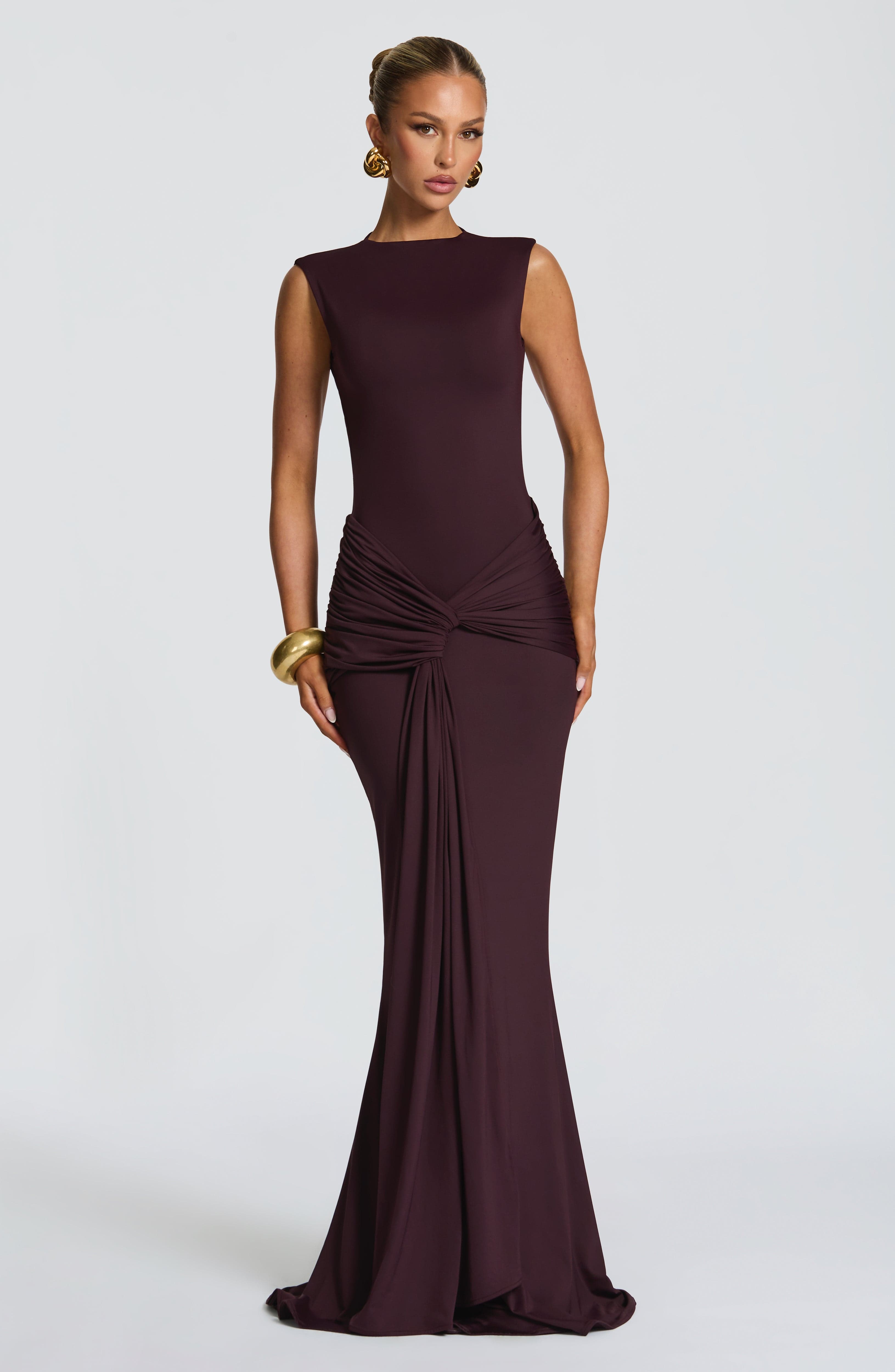 Florence Maxi Dress - Plum