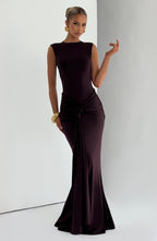 Florence Maxi Dress - Plum
