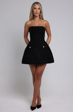 Olivia Mini Dress - Black