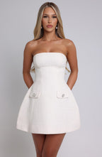 Olivia Mini Dress - Ivory