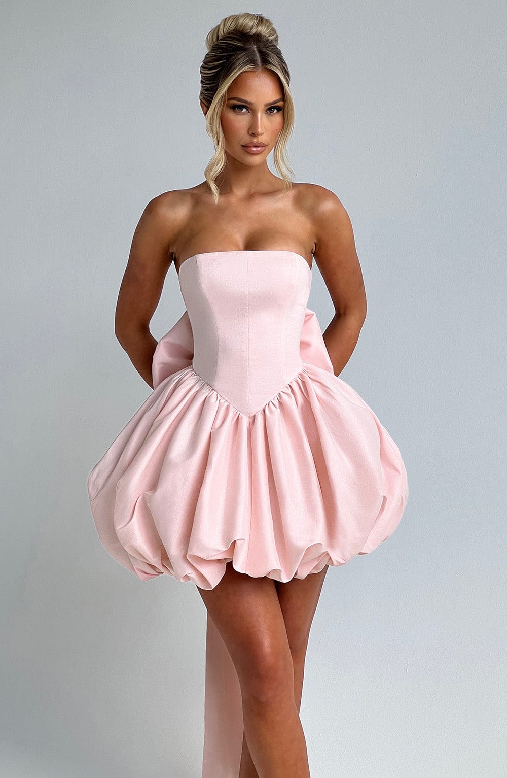 Emma Mini Dress - Blush