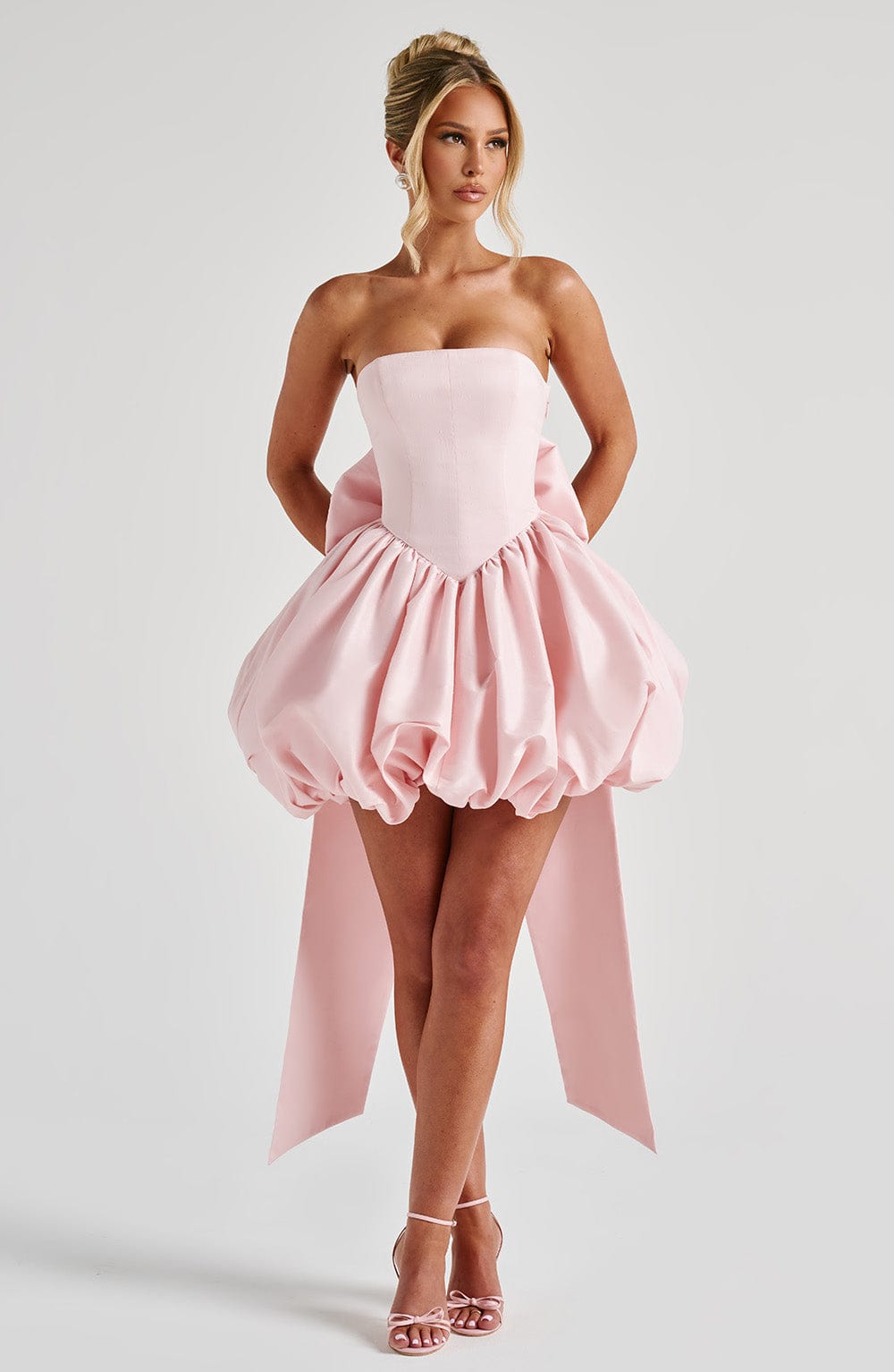 Emma Mini Dress - Blush