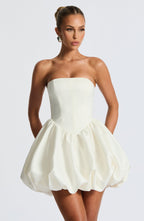 Emma Mini Dress - Ivory