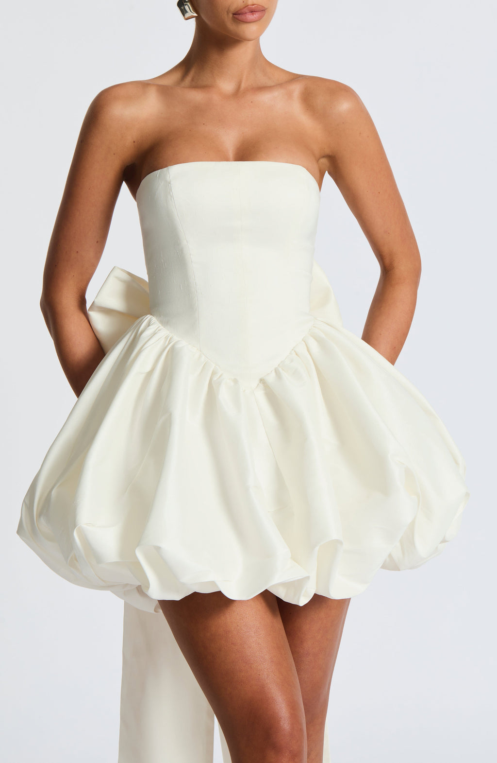 Emma Mini Dress - Ivory