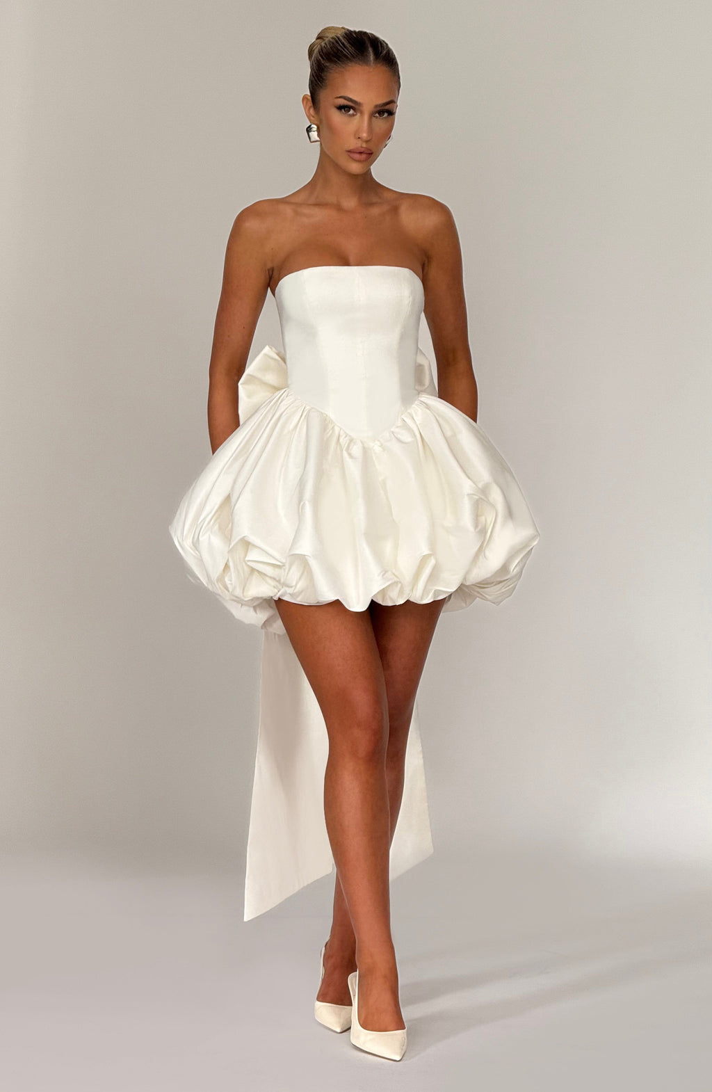 Emma Mini Dress - Ivory